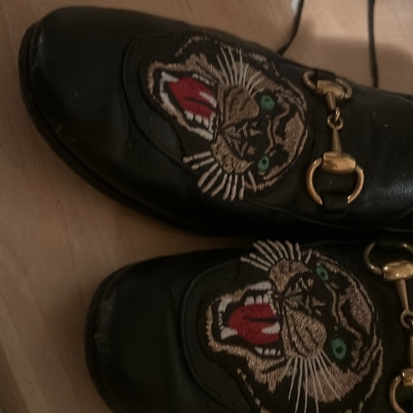 Gucci Horsebit Panther Loafers - Picture 10 of 10